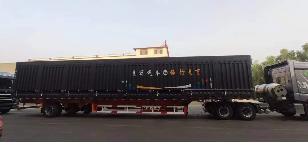 13m side curtain van semi-trailer