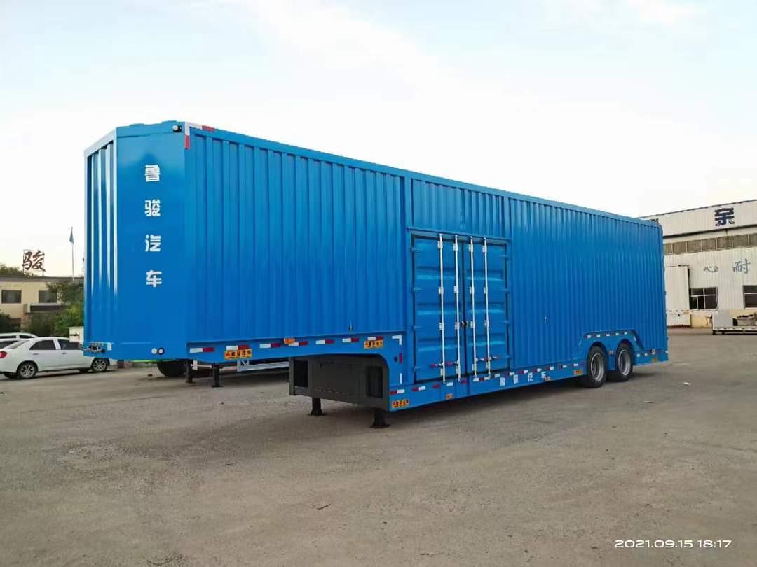 What is a van semi-trailer