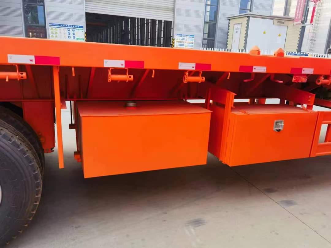 40-foot straight beam frame truck (container transport semi-trailer)
