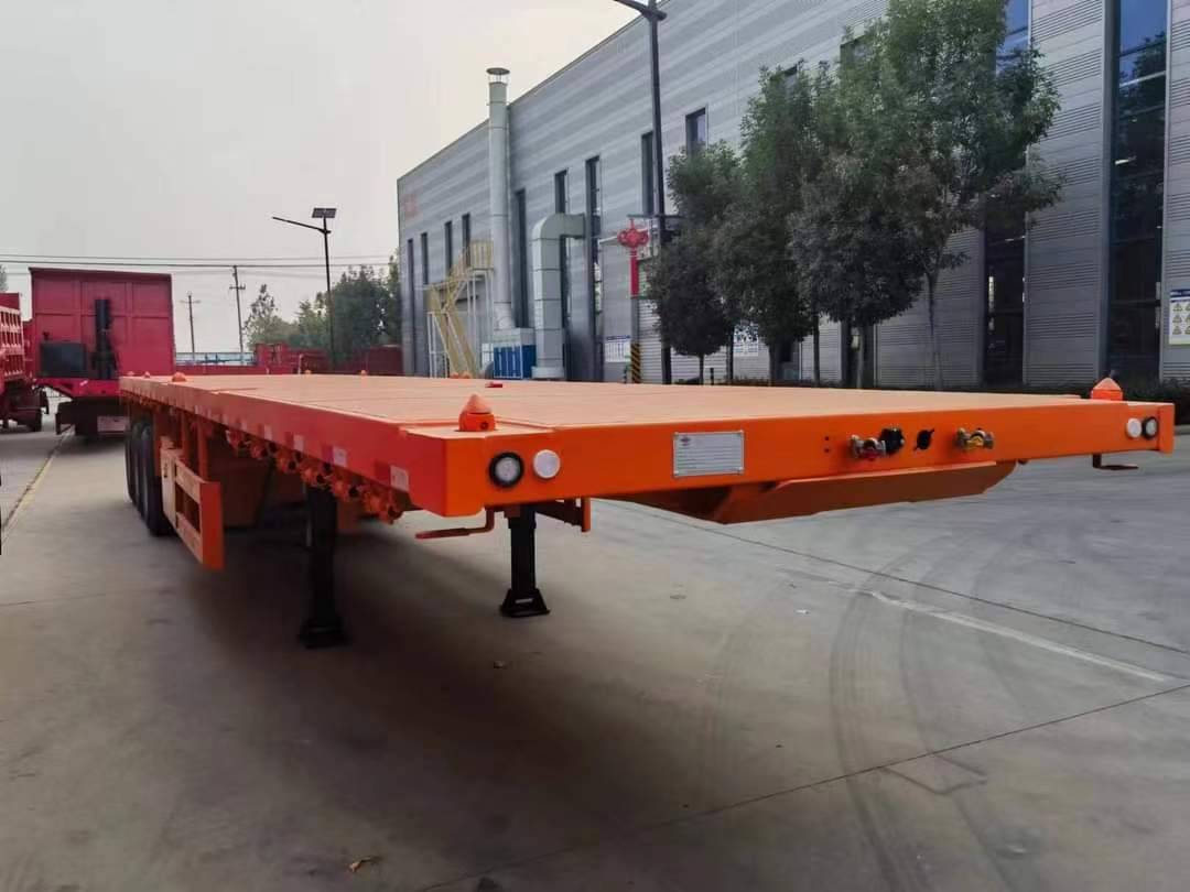 40-foot straight beam frame truck (container transport semi-trailer)