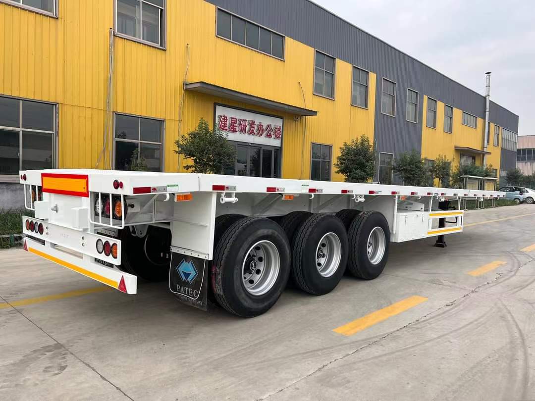 40-foot dangerous goods container skeleton semi-trailer