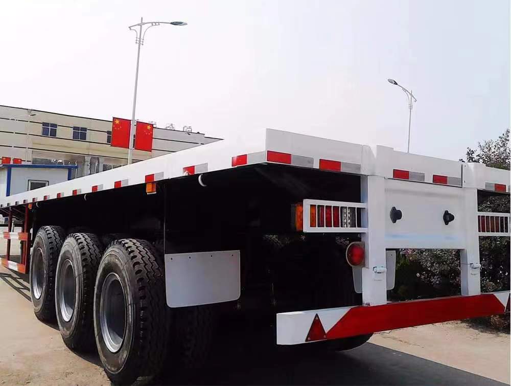 40-foot dangerous goods container skeleton semi-trailer