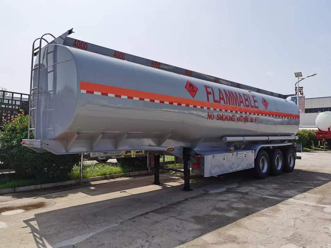 51 cubic meter chemical liquid tank transport semi-trailer