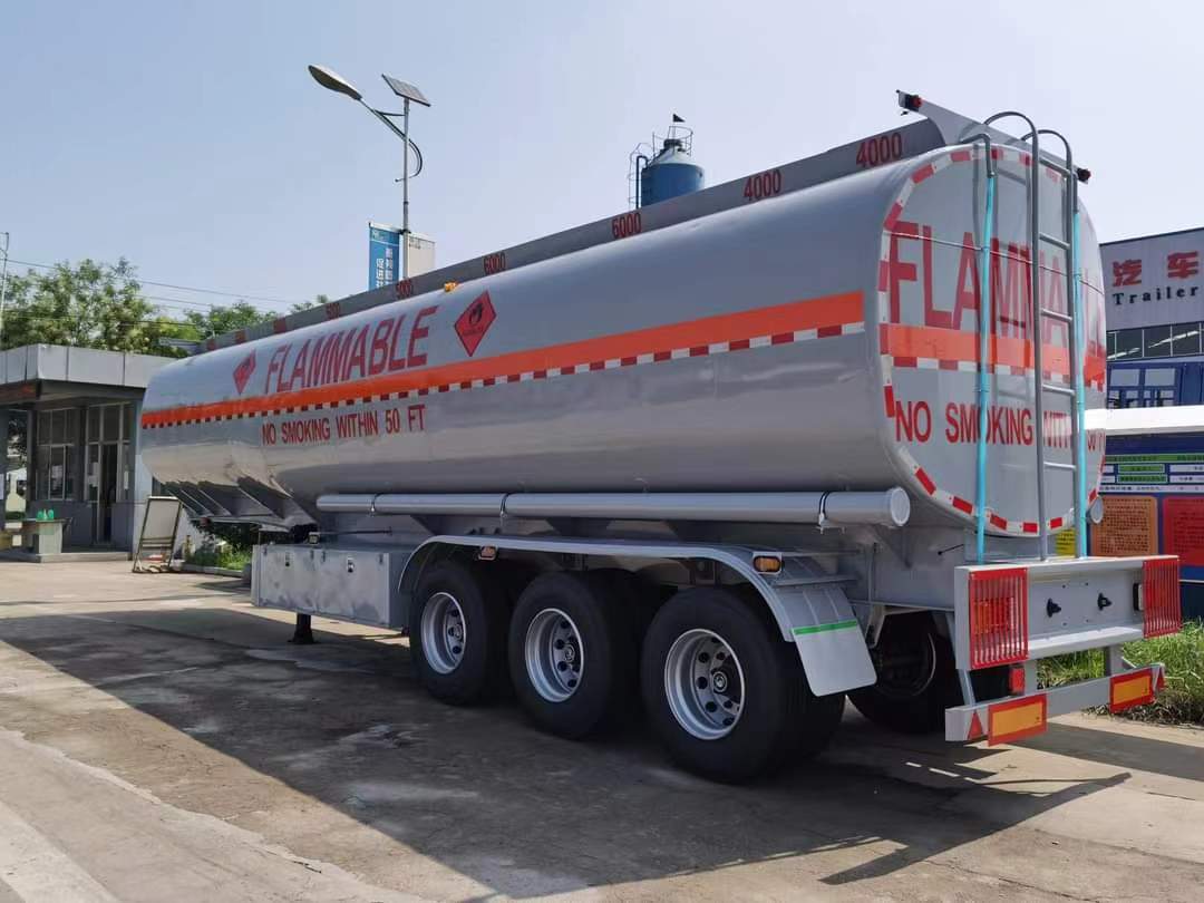 all-aluminum horizontal powder tank semi-trailer