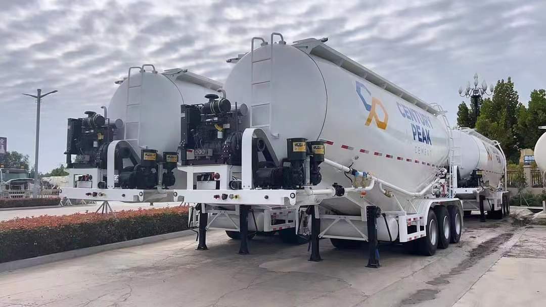 Customized tank semi-trailer from Kazakhstan