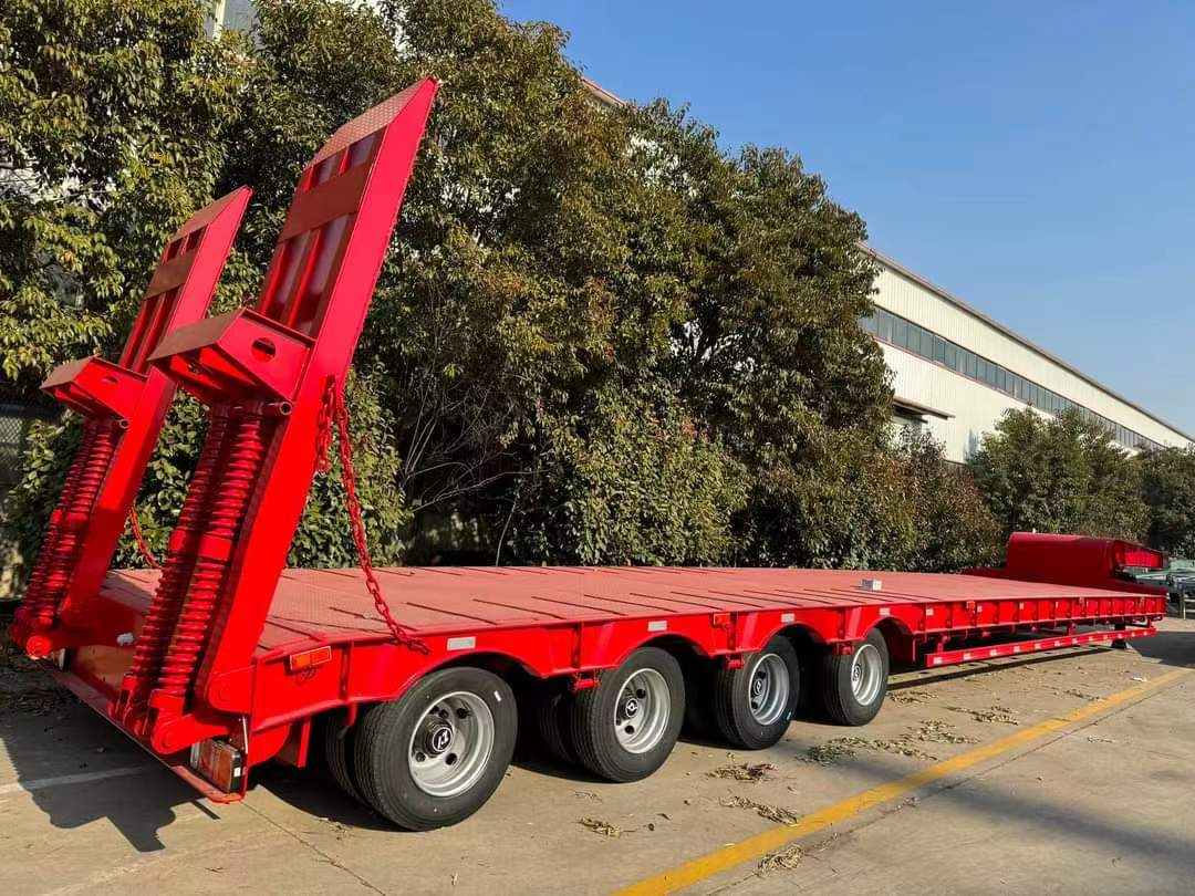 13-meter straight beam flatbed transport semi-trailer