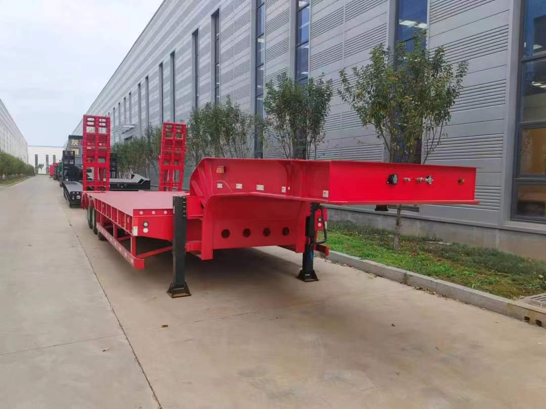 13m low flatbed semi-trailer