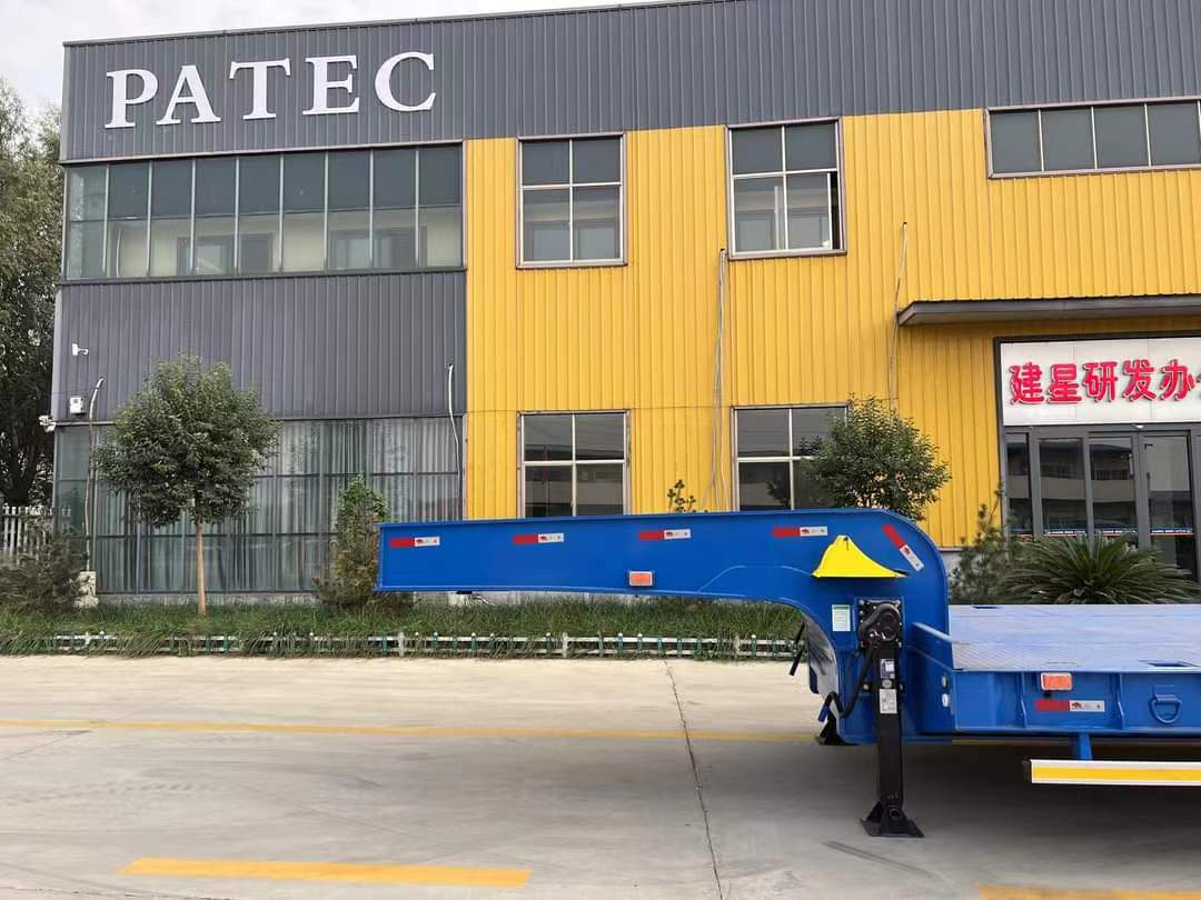 13m low flatbed semi-trailer