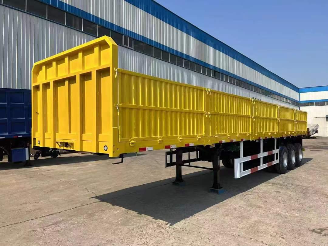 Custom-made railing semi-trailer from Cambodia