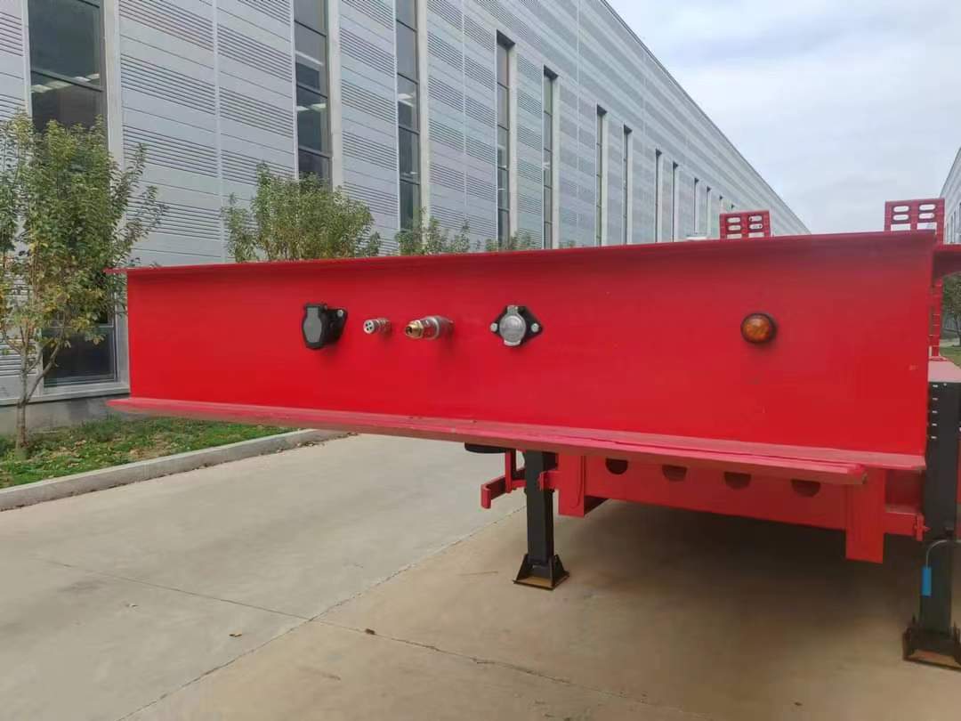 13m low flatbed semi-trailer