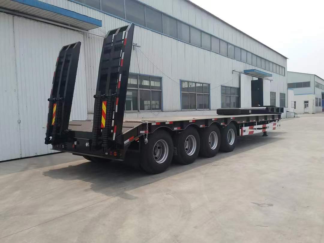 Custom-made low-flatbed semi-trailer from Vietnam