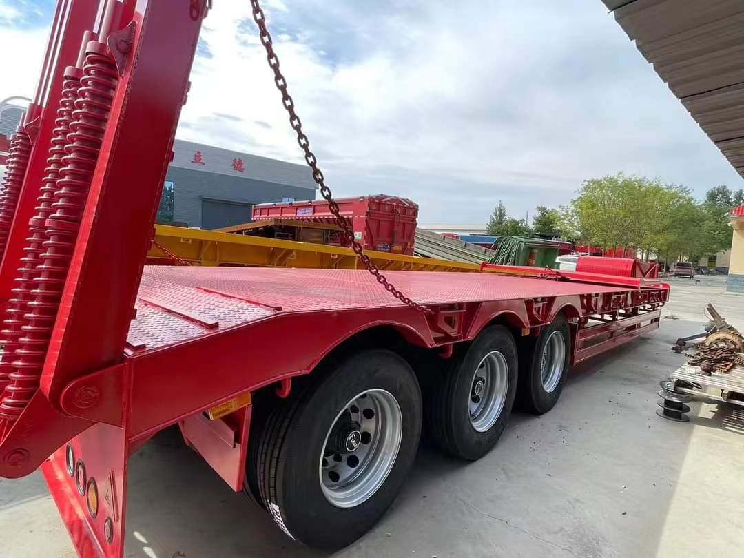 13-meter straight beam flatbed transport semi-trailer